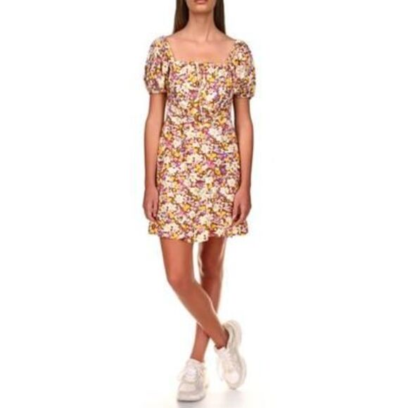 Sanctuary Floral-Print Fresh-Breeze Dress In Sunny Field - 6 - Picture 1 of 3